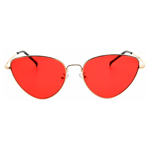 Colorful Sharp Round Grunge Sunglasses