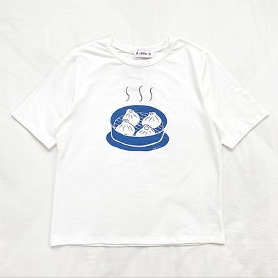 Cute Japanese Food Printed Oversized T-Shirt