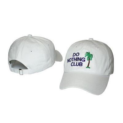 Do Nothing Club Baseball Cap