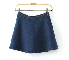 Mini Skirt Denim Blue