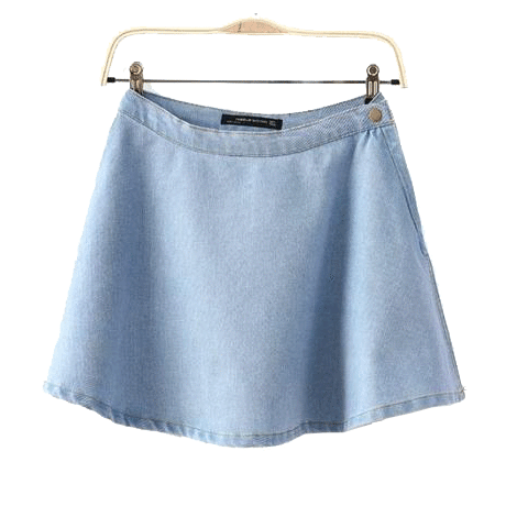 Mini Skirt Denim Blue