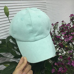 Pastel Suede Cap