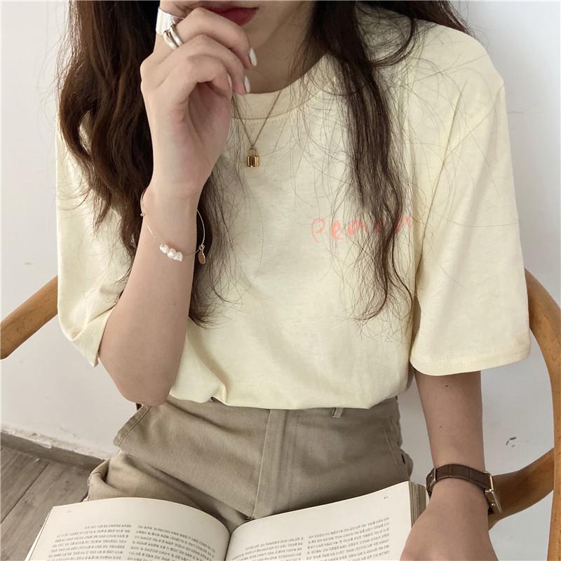 Peach Print Japanese Fashion Oversized T-Shirt