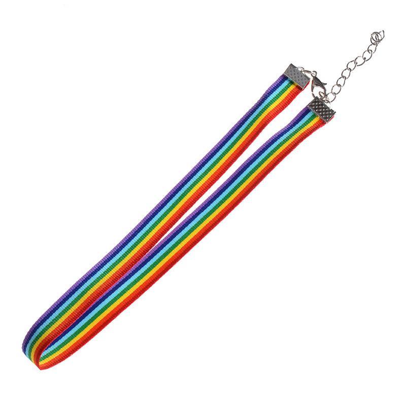 Rainbow Thick Choker