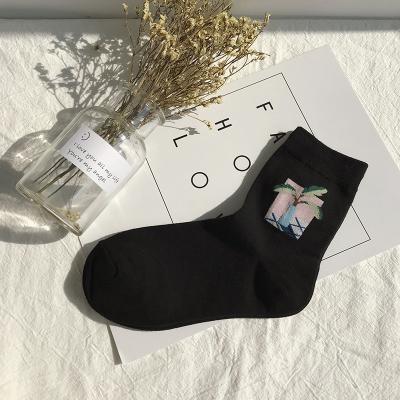 Sale Pastel Colors Art Pictures Cotton Ankle Socks