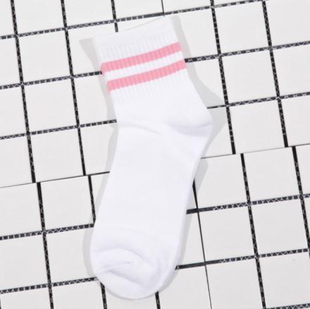 Sale Pink Socker Stripes Socks