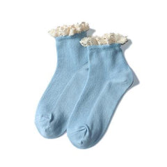 Sale Sweet Lace Ruffles Edge Vintage Princess Socks