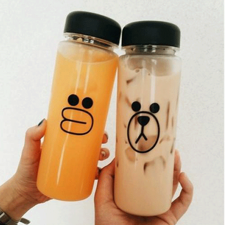 Sally And Brown Bottle