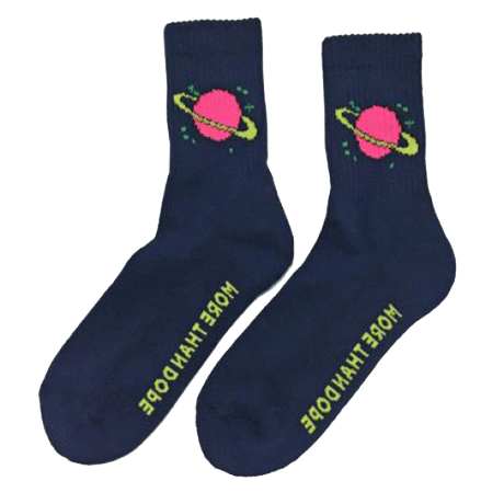 Saturn Planet Socks