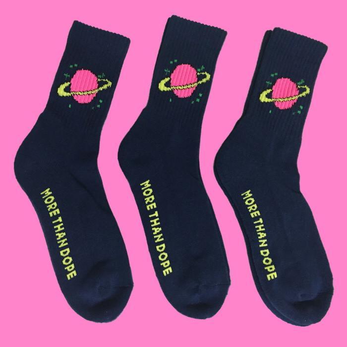 Saturn Planet Socks