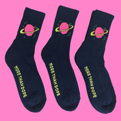 Saturn Planet Socks