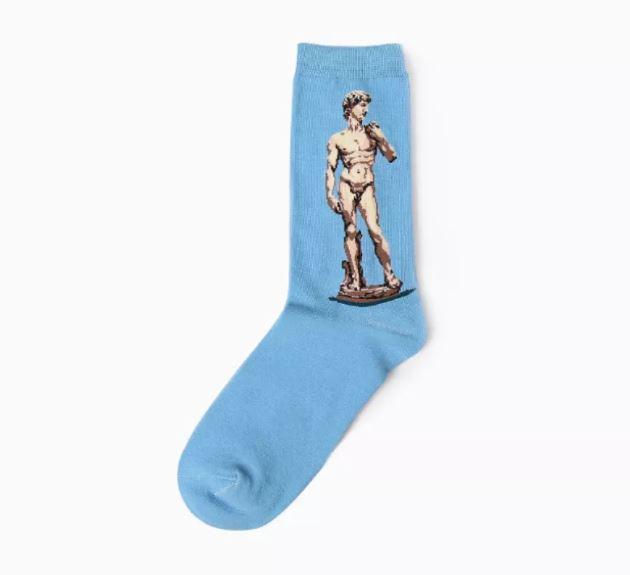 Sculpture Art Socks