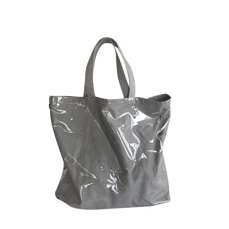 Silver Waterproof Tumblr Large Shoulder Bag