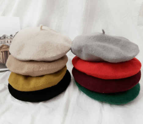 Soft Fluffy Thin French Style Beret Hat