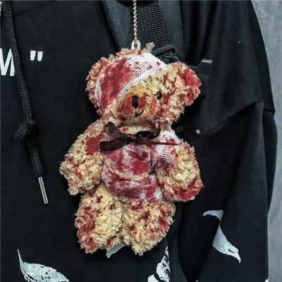 Soft Grunge Bloody Injured Bear Chest Bag