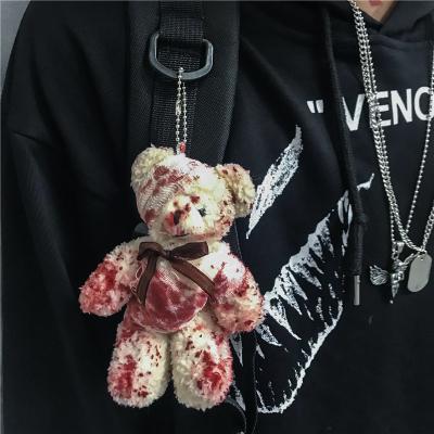 Soft Grunge Bloody Injured Bear Chest Bag