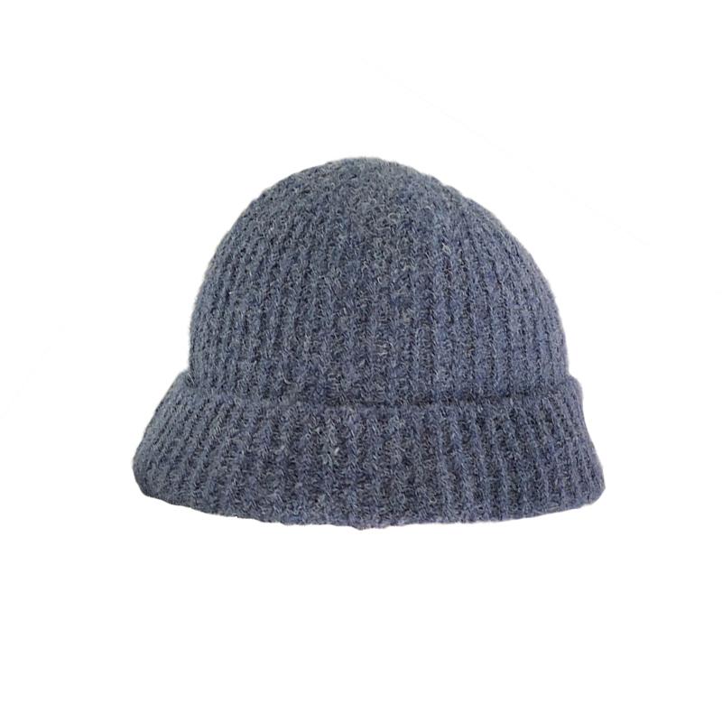 Soft Mohair Knit Bucket Hat