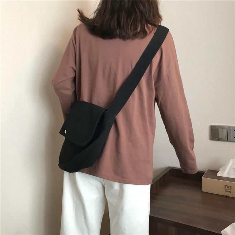 Solid Colors Aesthetic Long Sleeve Loose Shirt