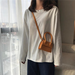 Solid Colors Aesthetic Long Sleeve Loose Shirt