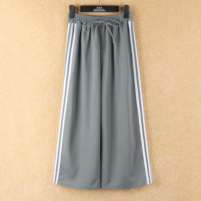 Sport Side Lines Flared Oversized Comfort Cotton Pants