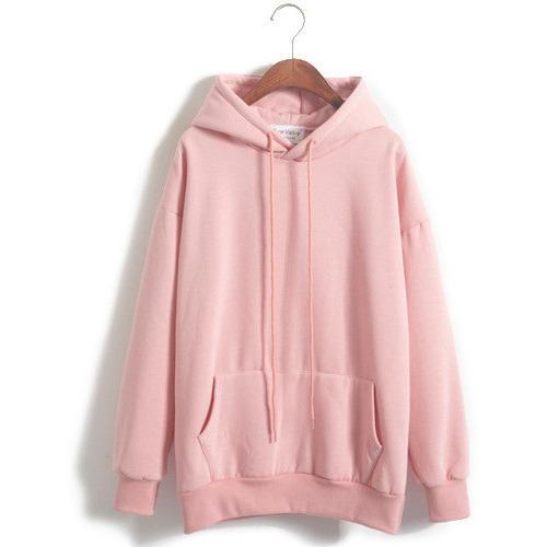 Thick Longsleeve Fleece Hoodies