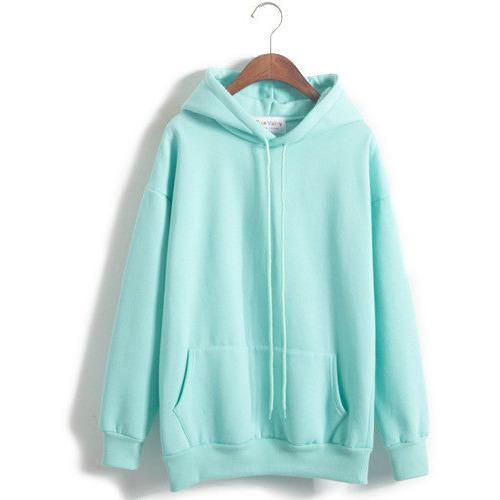 Thick Longsleeve Fleece Hoodies