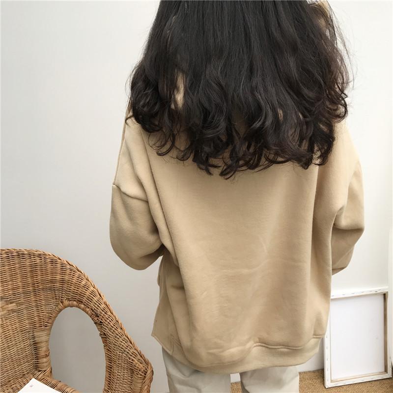 Thick Warm Oversized Front Pocket Long Sleeve Hoodie