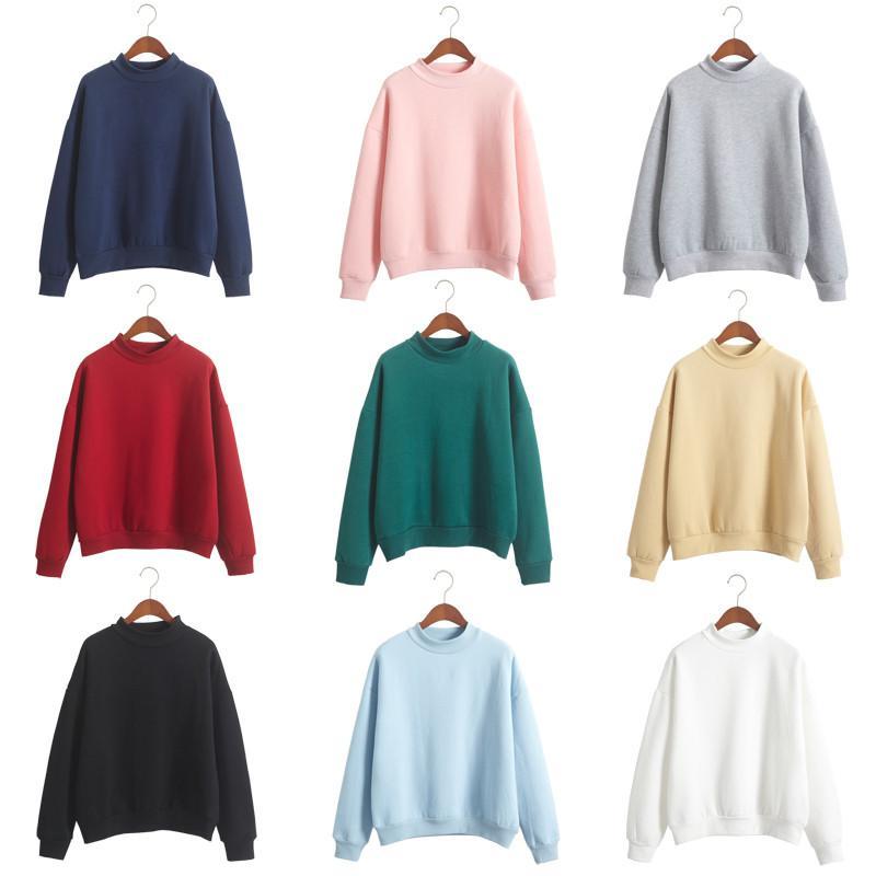 Thickening Warm Turtleneck Sweatshirt