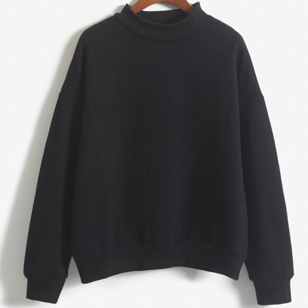 Thickening Warm Turtleneck Sweatshirt