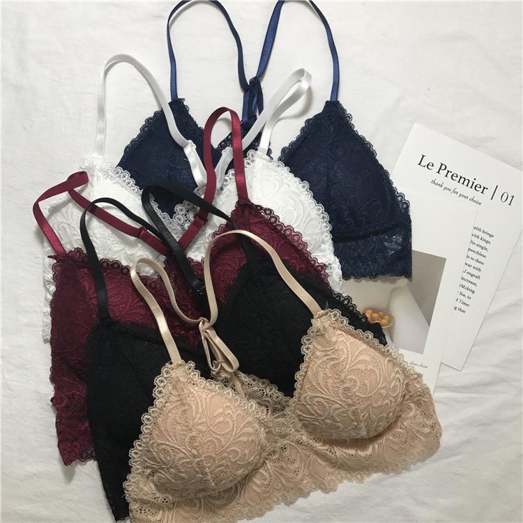 Thin Lace Bralette Basic Lingerie