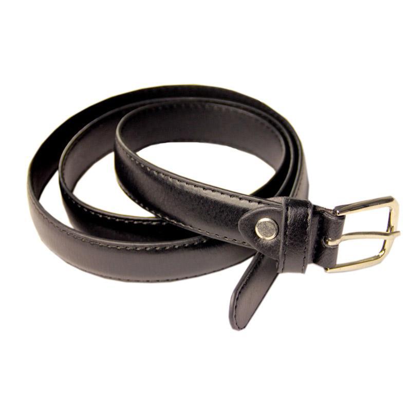 Thin Leather Basic Vintage Belt