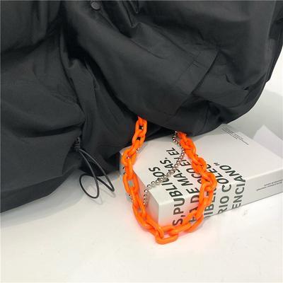 Transparent Double Bead Neon Color Waist Chains