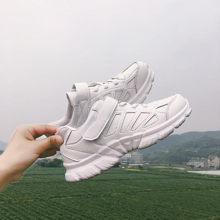 White And Pink Version Sportish Mesh Run Sneakers