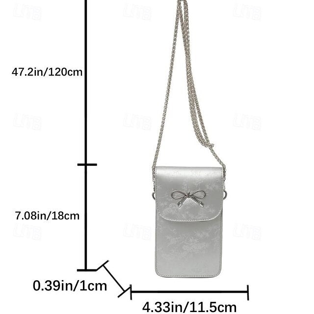 Phone  Crossbody PU Bag Mobile Daily Leather