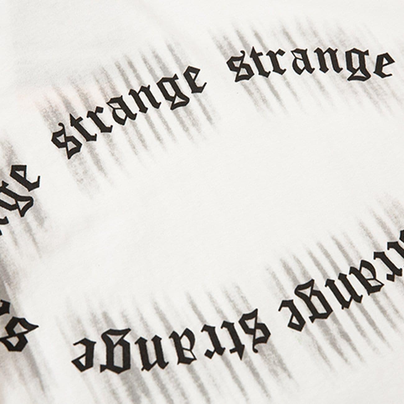Phantom Alphabet Prisoner Print Sweatshirt