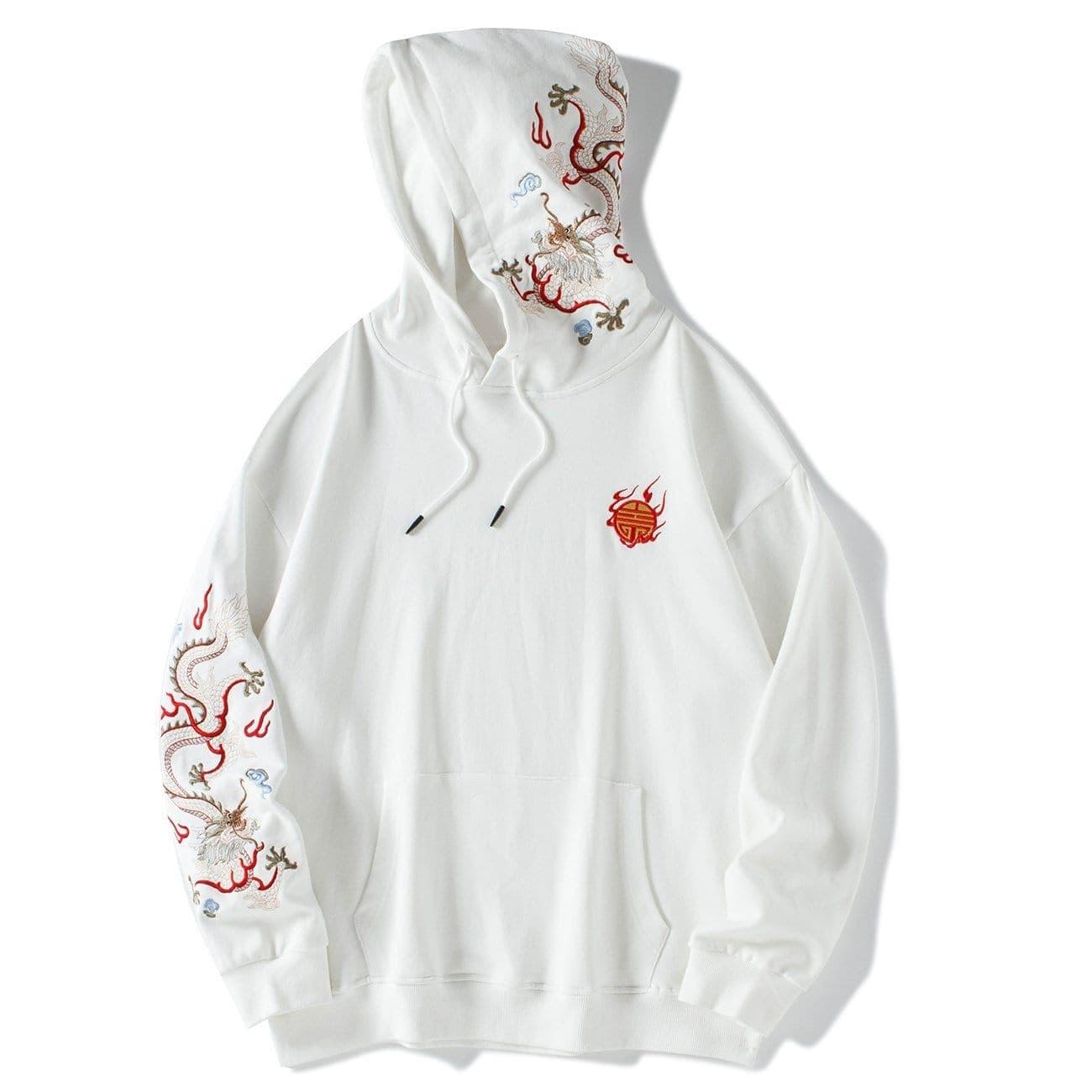 Dragon Embroidery Hoodies