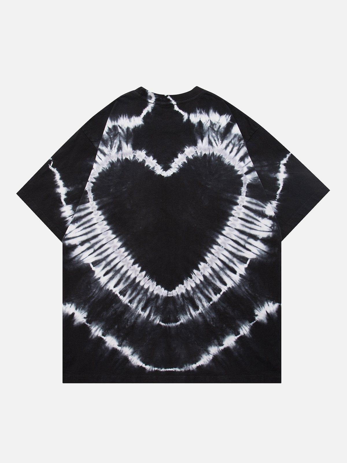 “Angles AROUND ME Tonight”Tie Dye Graphic Tee