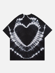 “Angles AROUND ME Tonight”Tie Dye Graphic Tee