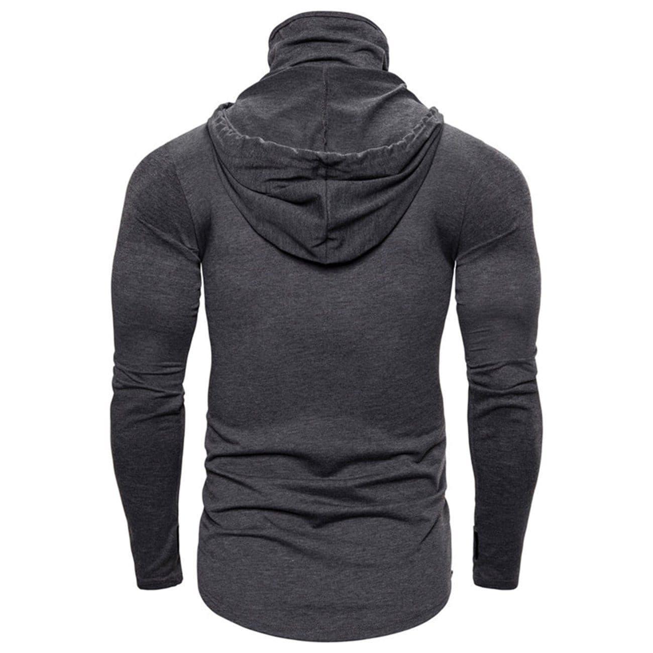 Ninja Skull Mask Print Hoodie