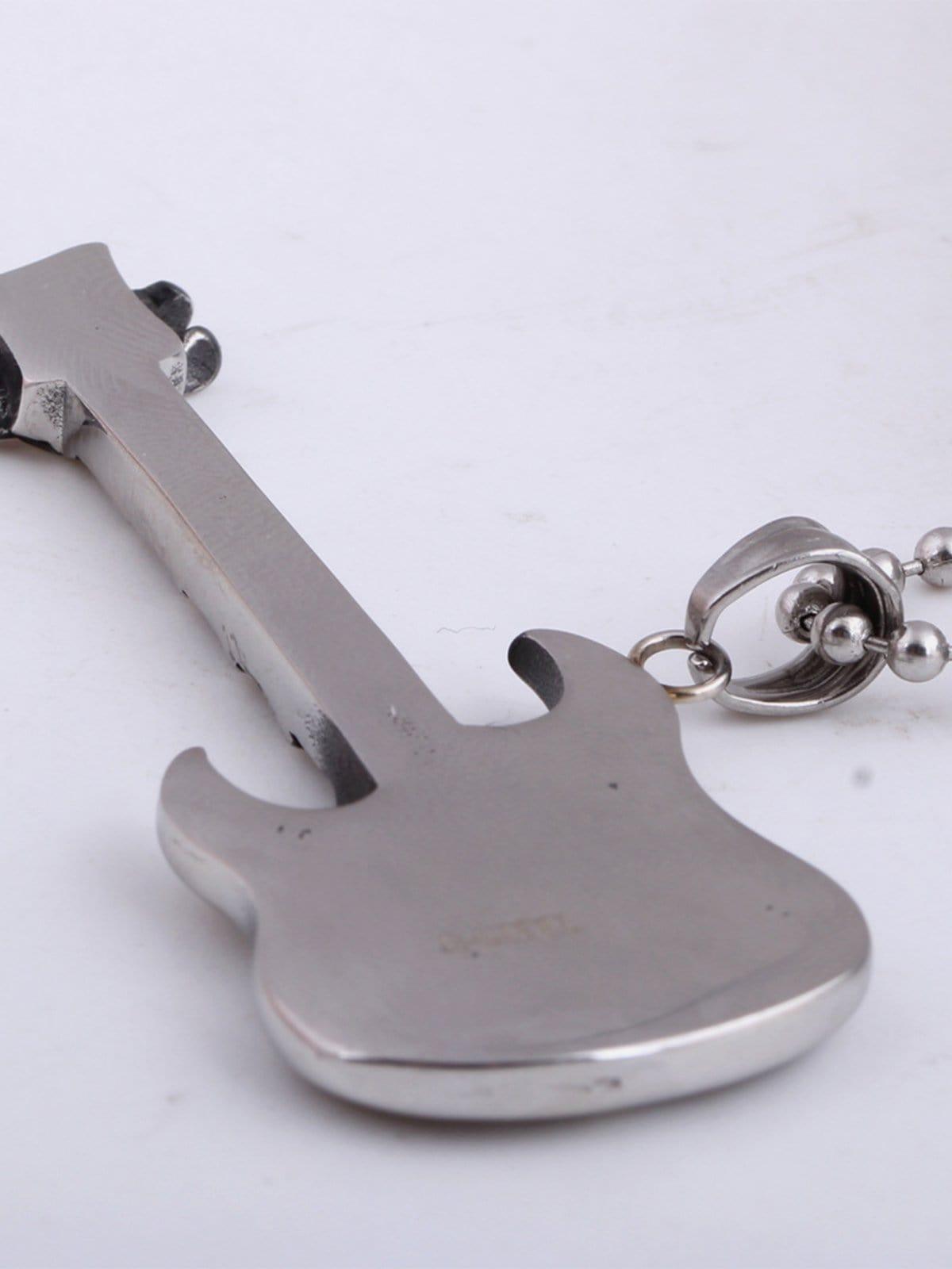Punk Rock Electric Guitar Necklace