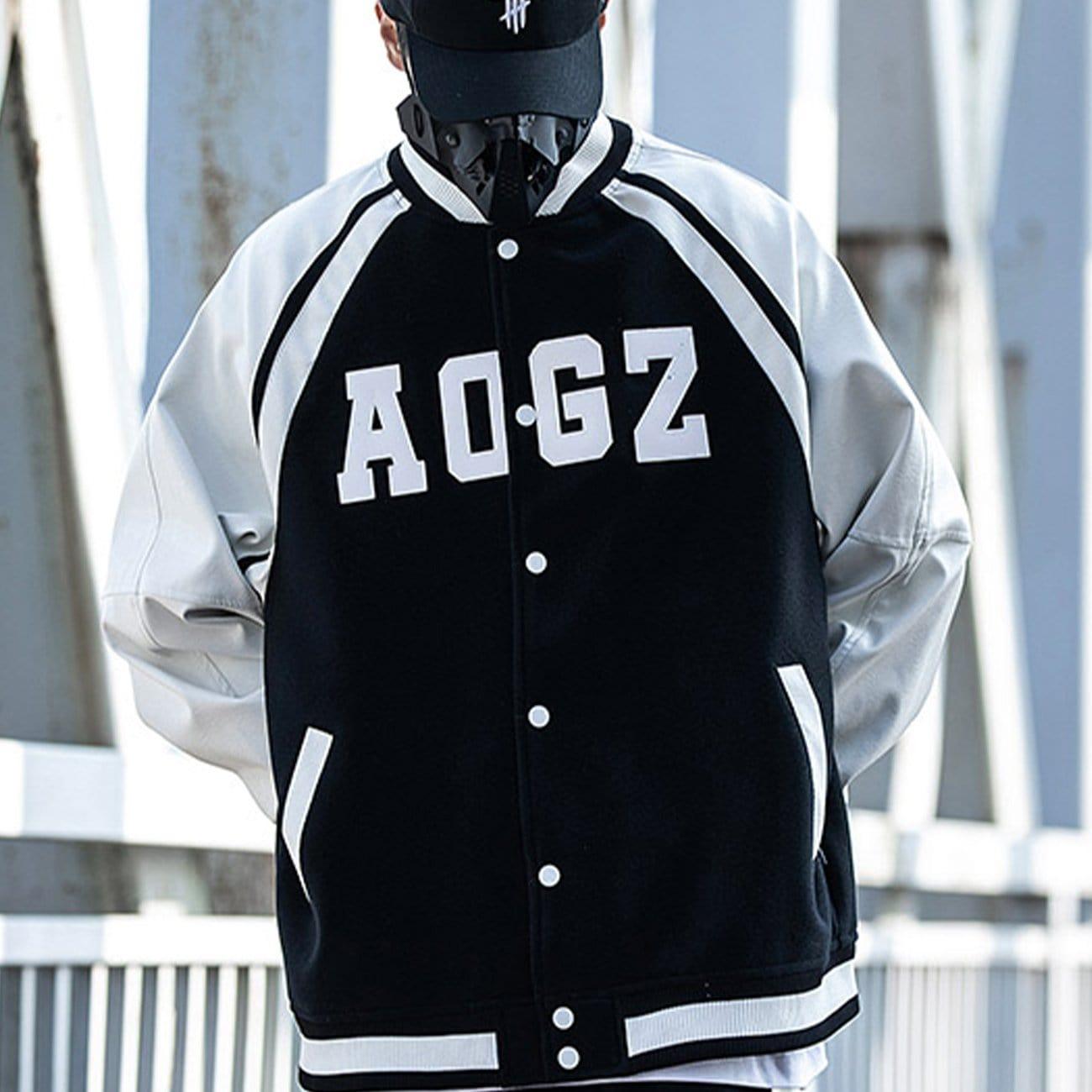 Patchwork Embroidery PU Jacket