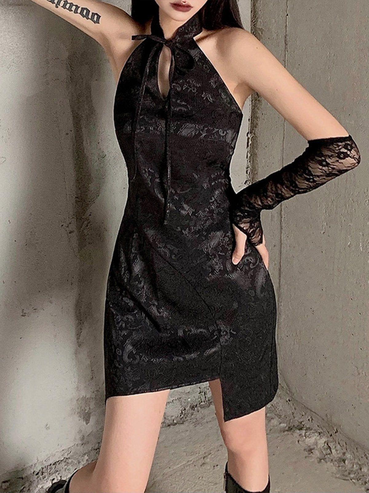 Lace Jacquard Dress