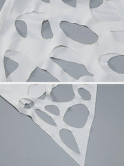 Irregular Cutout Suit