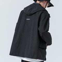 Stitched Zipper Pocket Jacket