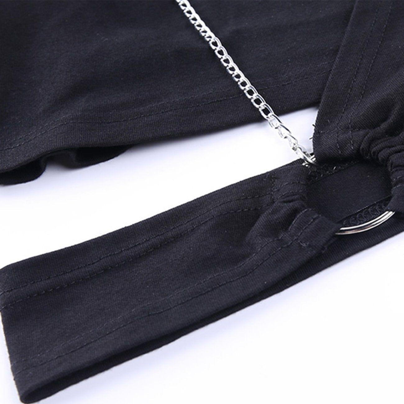 Chain Accessories Long Sleeve T Shirt