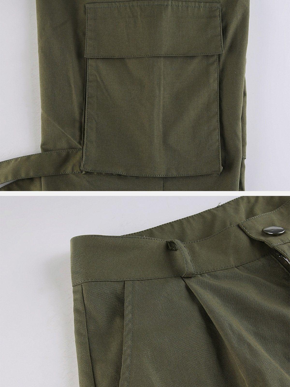 Multi Pockets Cargo Pants