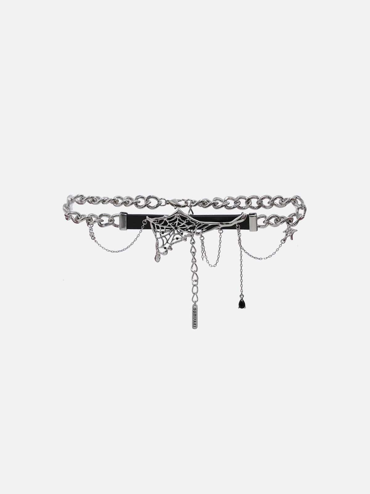 Spider Web Necklace