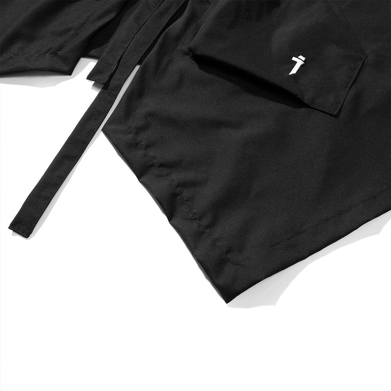 Detachable Apron Cargo Shorts