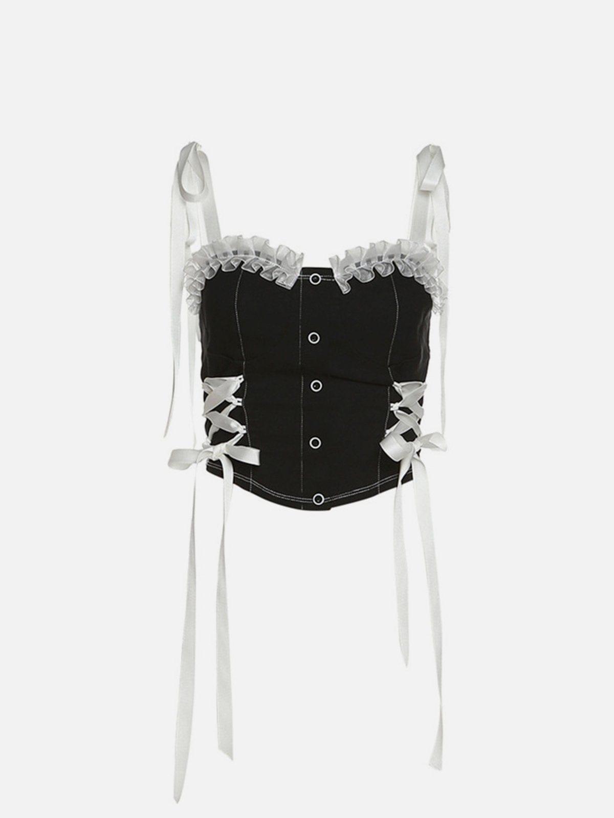 Bandage Lace Vest