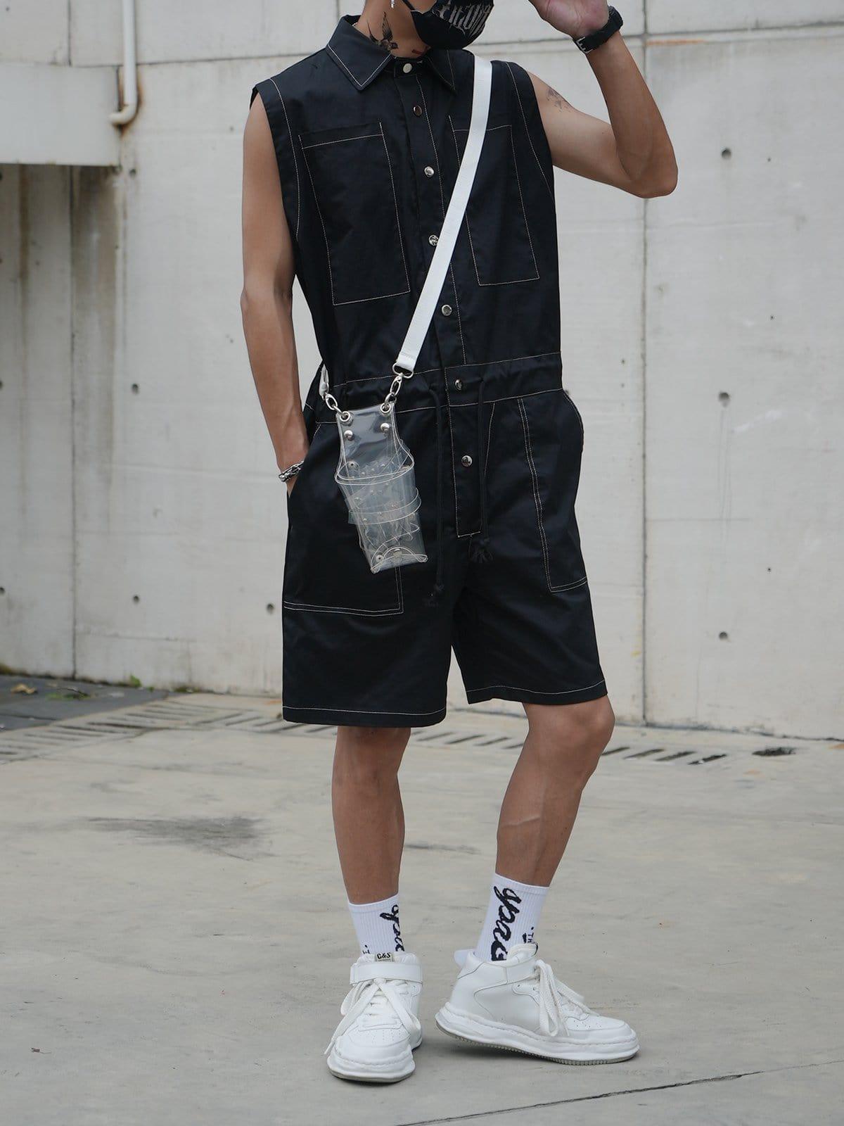 Multi Pockets Jumpsuit